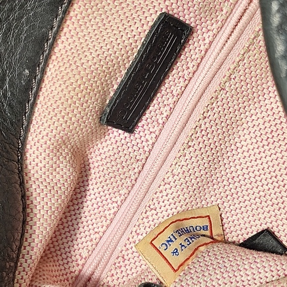 Dooney&Bourke YK2 Pebble Grain Small Logo Lock  Leather Hobo/ Shoulde Bag - Picture 10 of 16